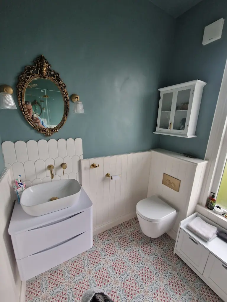 Fitted bathroom installation Stockport by Dynamic Kitchens
